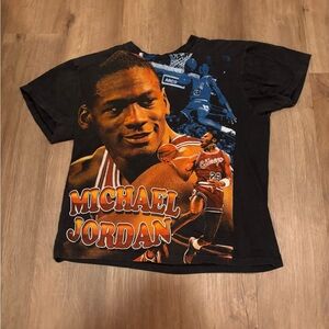 Black Michael Jordan Graphic T-Shirt